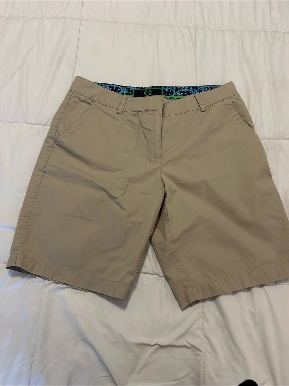 C. Wonder Tan Bermuda Shorts